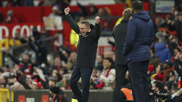 Αγγλία: Ντεμπούτο με νίκη για τον Ράνγκνικ στον πάγκο της Μάντεστερ Γιουνάιτεντ!